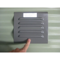 CORRUGATED COLORBOND VENT 200X190 - HORIZONTALLY ORIENTATED