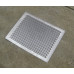 EMBER VENT 460 X 360 FLAT STAINLESS STEEL, WITH MOUNTING HOLES