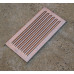 BESSER BLOCK VENTS 395X195 Stainless Steel - with Ember Mesh