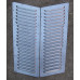 Modern Bonnet Louvers 130-150 - Tapered Aluminium (1 Pair) with Mounting Holes