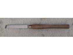 Wood Turning 25mm Skew HSS with Handle